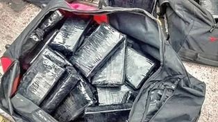 La cocaína que flotaba en el mar llega a los 170 kilos.
