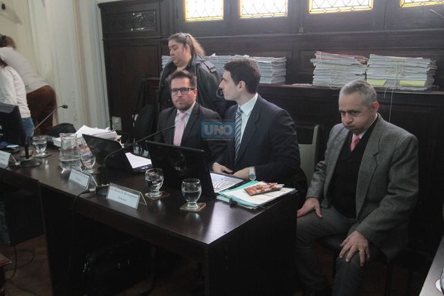 Mazzaferri escuchó las declaraciones de los testigos. Foto UNO Juan Ignacio Pereira.&nbsp;