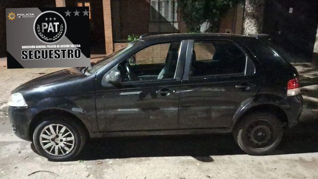 Cayó en un auto robado uno de los presuntos autores del asesinato de un primo de Guille Cantero.