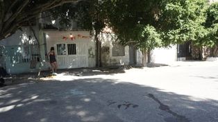 La zona de Flamarión y Lamadrid, en barrio Tiro Suizo, donde asesinaron a balazos al taxista  Héctor Figueroa, de 43 años.