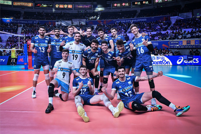 Argentina le ganó a China y sumó su segundo triunfo en la VNL en Filipinas