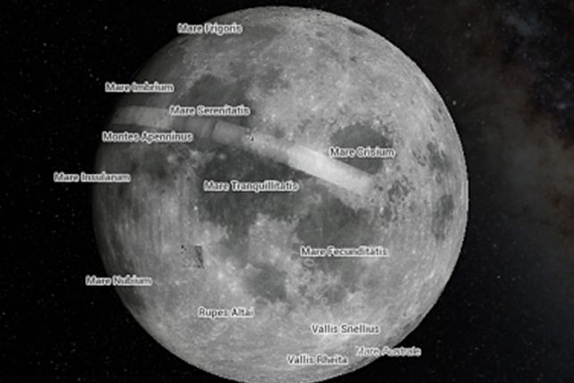 El hombre llega a la Luna y a Marte con Google Maps
