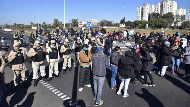 El reflejo del paro nacional en Rosario