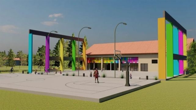 Proyecto. Habrá nuevos playones deportivos y renovación total.