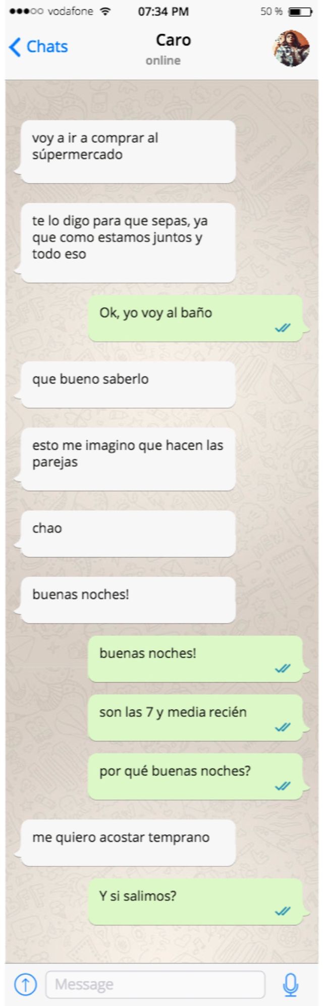 Desconsolado, se puso a leer los WhatsApp de su ex y descubrió algo inesperado