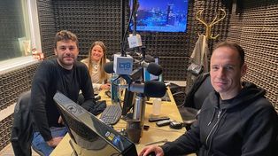 Juan Monteverde junto a Caren Tepp, en los estudios de LT8: Tenemos que enfocarnos en el principal problema que tiene Rosario:&nbsp; luchar contra la violencia”.&nbsp;