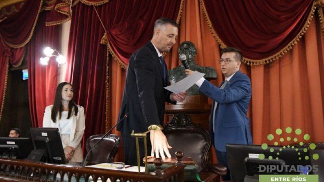 Gustavo Hein seguirá en la presidencia de la Cámara de Diputados de Entre Ríos.&nbsp;