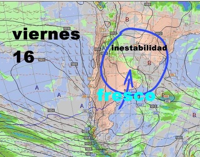 Clima y agro: sigue el calor y asoma una chance de inestabilidad