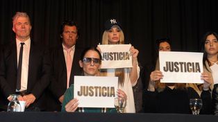 El abogado Fernando Burlando, en conferencia de prensa, solicitó la prisión preventiva de Aníbal Lotocki.