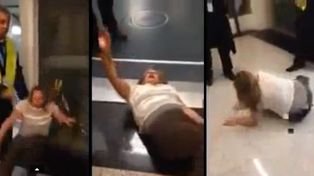 Mujer borracha causa sensación en el aeropuerto de Ezeiza