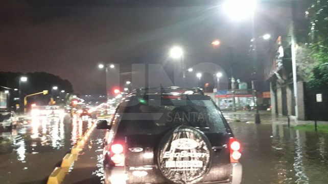 ¿Cuánta agua cayó en la ciudad?