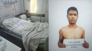 Maximiliano Velarde de 37 años, oriundo de Rosario, se fugó del hospital Cullen.