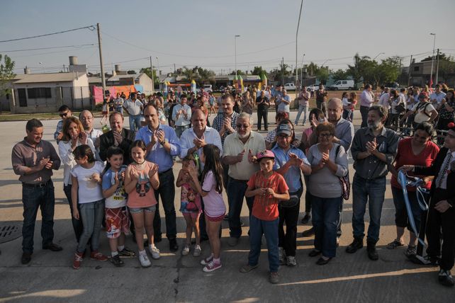 Los vecinos de Liceo Norte disfrutan de nuevas obras de pavimento y desagües