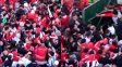 Caos e incidentes en el ingreso de los hinchas de River al estadio de Sarmiento de Junín