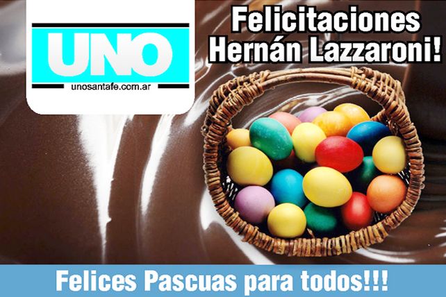 Ya está el ganador del concurso Diario UNO te endulza las Pascuas!