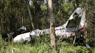 Trasplantan un corazón que era transportado en un avión siniestrado