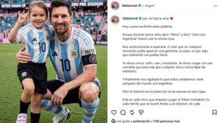 La emotiva carta del Ogro Fabbiani a Messi y un deseo especial: Ojalá se dé tu último baile en Newells