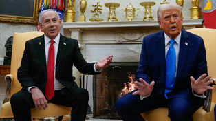 El primer ministro israelí, Benjamin Netanyahu, y el presidente de EEUU, Donald Trump.