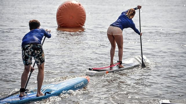Stand Up Paddle. El Nacional fue un éxito rotundo