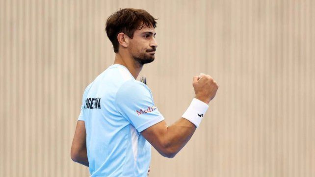Mariano Navone escribió su nombre en la lista de los épicos triunfos en la Copa Davis.&nbsp;