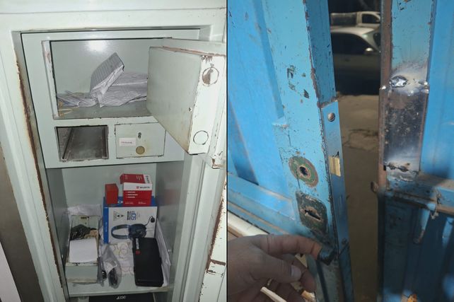 Barrio María Selva: ladrones entraron a un polirrubro, violentaron la caja fuerte, robaron 14 millones de pesos y celulares