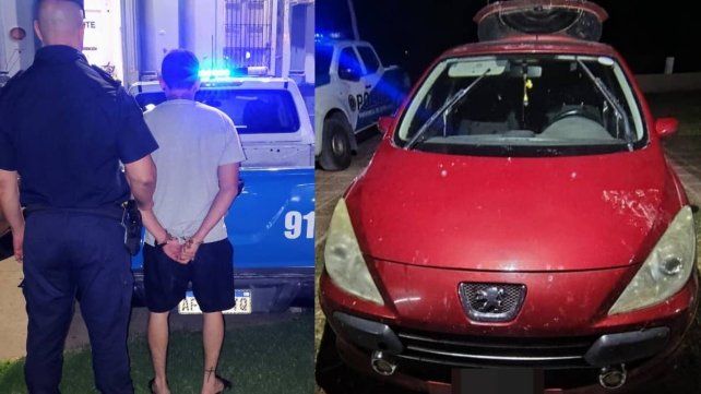 Paraná: un joven robó un auto para ir a la casa de su pareja