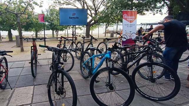 El programa Recuperá tu Bici fue presentado este jueves en la Rambla Catalunya