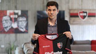 Oficial. Mauricio Larriera fue presentado el miércoles como entrenador de Newell’s para el 2024.