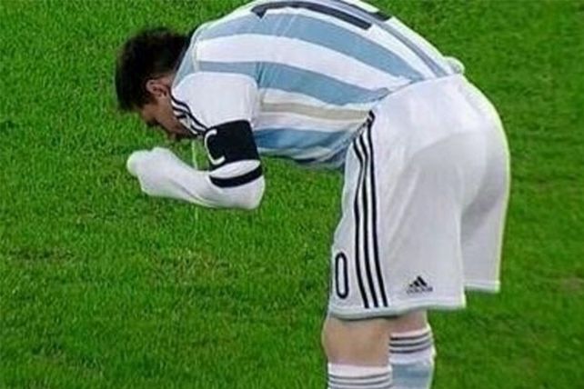 El mate amargo, el culpable de los vómitos de Messi