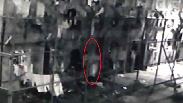 El escalofriante video del fantasma en una cárcel