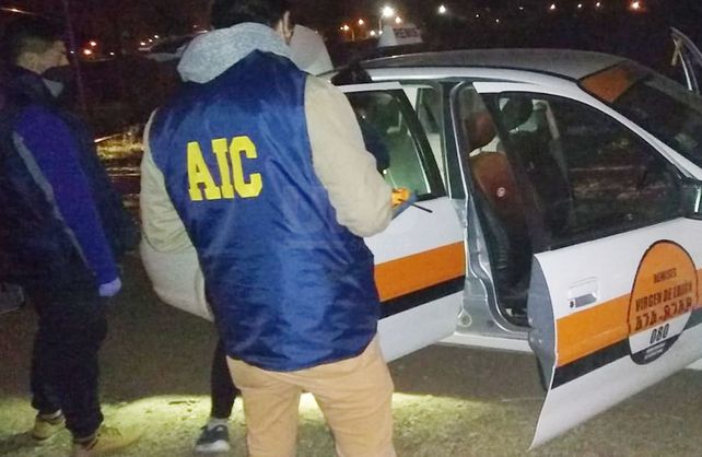 El vehículo del policía