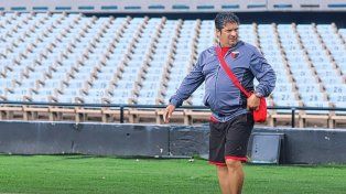 El DT de Colón, Marcelo Saralegui, hubiera querido tenerlo disponible antes al goleador, Wanchope Ábila.