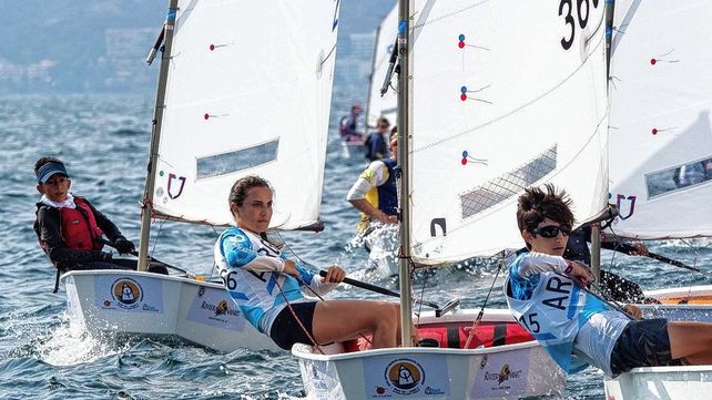 Francisca Barreyra del Yacht Club Santa Fe compitió con éxito en Puerto Vallarta.