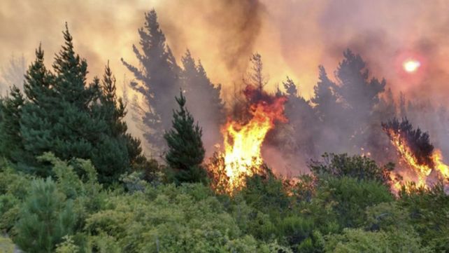 Epuyén sufre el fuego después del hantavirus