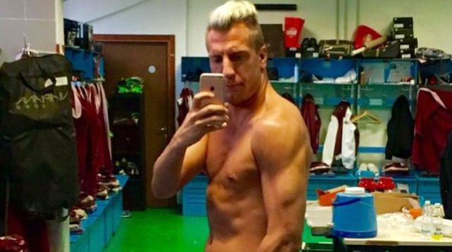 La pancita de Maxi López le jugó una mala pasada