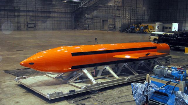 Así es La madre de todas las bombas que EE.UU lanzó en Afganistán