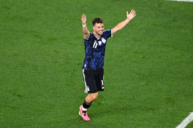 Giovani Lo Celso anotó un gol en su único partido en este Mundial, ante Jordania en fase de grupos.