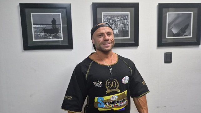 Iván Gullo se coronó campeón y va por nuevos desafíos.