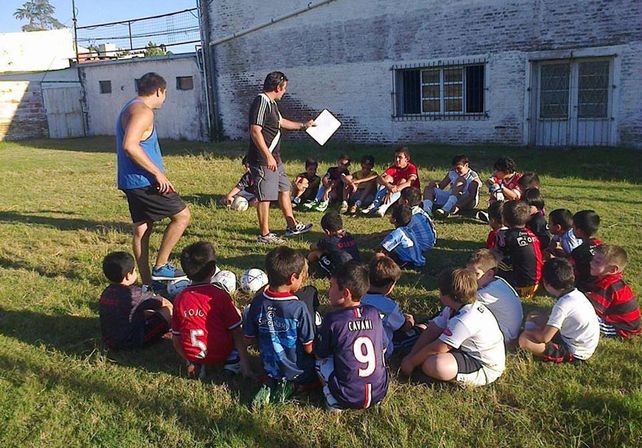 Inclusión. Este es el principal objetivo de la canchita que se creó en 2011.