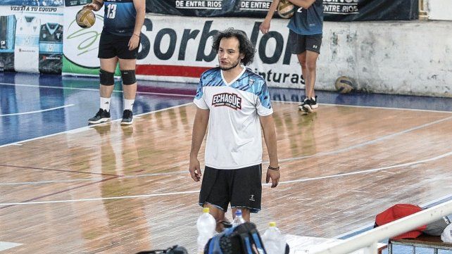 Echagüe trabaja enfocado en la Liga Federal.