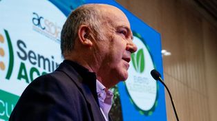 El ministro de Agricultura participó de la inauguración oficial del seminario de Acsoja.