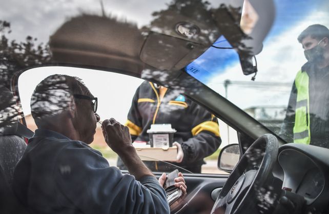 Operativos de controles en los accesos de la ciudad de Santa Fe