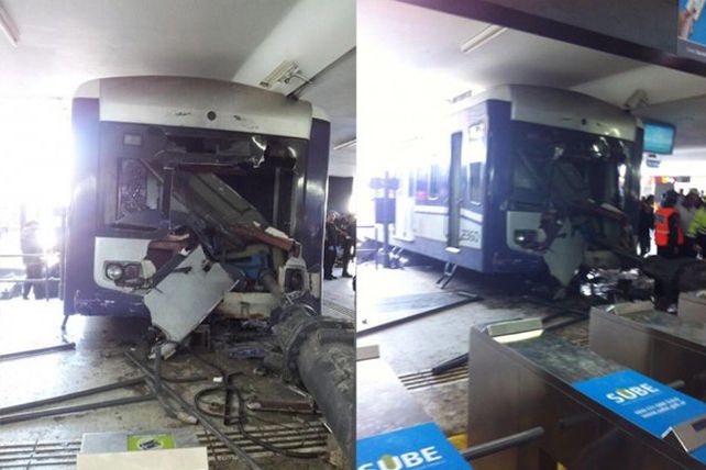 Accidente ferroviario: 58 heridos, 5 con fracturas y ninguno de gravedad