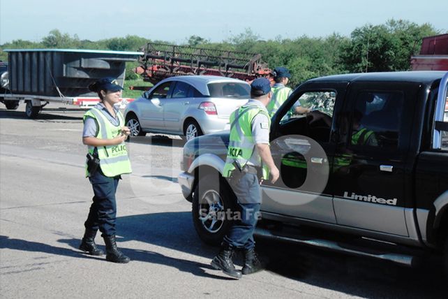 Se llevó a cabo un operativo simultáneo de control vial sobre los accesos a la ciudad