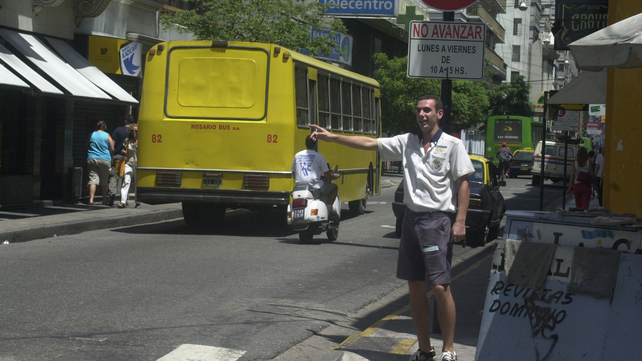 Sarmiento y San Lorenzo, en 2003, cuando corría la restricción modificada en 2002.