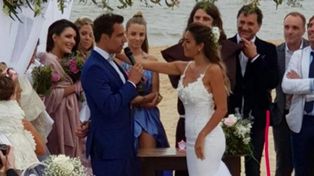 Así fue la fiesta de casamiento de Floppy Tesouro y Rodrigo