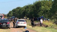El cuerpo del hombre que estaba desaparecido fue encontrado en una cuneta de un camino rural. (Foto: gentileza de Casilda Plus) El cuerpo del hombre que estaba desaparecido fue encontrado en una cuneta de un camino rural. (Foto: gentileza de Casilda Plus)