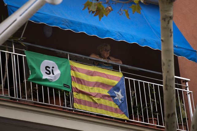 Grieta. La sociedad catalana se muestra dividida en dos sobre la consulta.&nbsp;