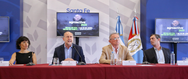 Lanzamiento. La presentación de Agroactiva 2023 se realizó en la sede local de Gobernación.