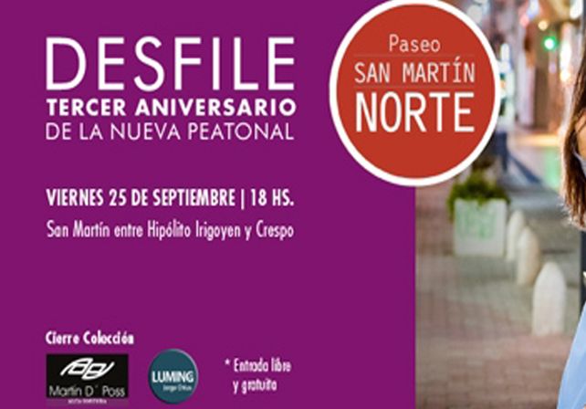 Este viernes San Martín Norte celebra su aniversario con un desfile